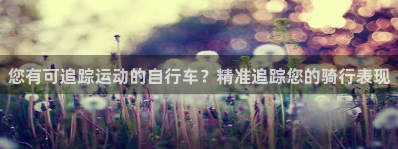 尊龙凯时人生|您有可追踪运动的自行车?精准追踪您的骑行表现(图1) 尊龙凯时人生