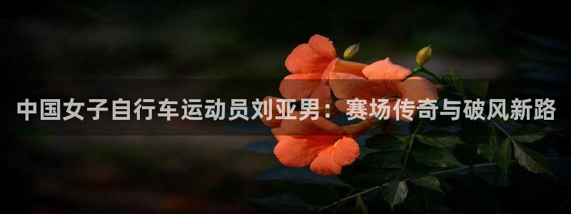 中国女子自行车运动员刘亚男:赛场传奇与破风新路(图1) 中国女子自行车运动员刘亚男:赛场传奇与破风新路(图1)